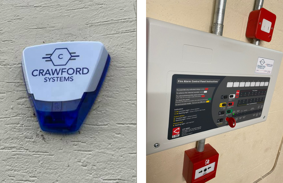 Fire alarm system crawford security system ltd
